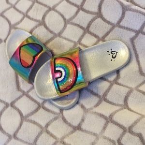 Colorful slides . Size 6.